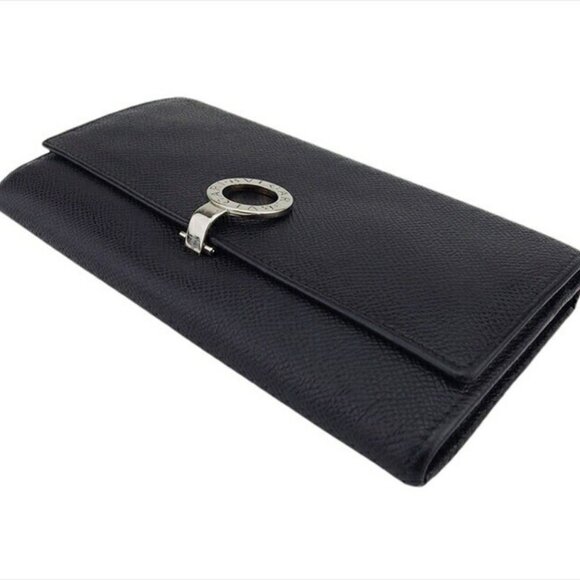 BVLGARI Wallet Bulgari Bulgari x Leather Authentic USED - Picture 5 of 11